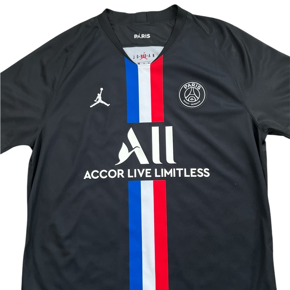 Jordan X Paris Saint-Germain 19/20 Stadium Fourth Jersey Size XLarge NWOT - Picture 4 of 14